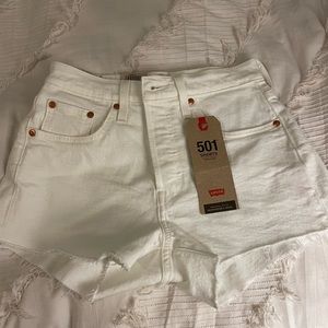 Levi’s White 501 Size 24 NWT